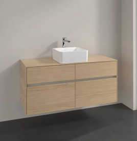 Тумба под раковину Villeroy & Boch Collaro 120х50 см ДСП северный дуб C04100VJ