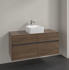 Тумба под раковину Villeroy & Boch Collaro 120х50 см ДСП дуб аризона C04100VH