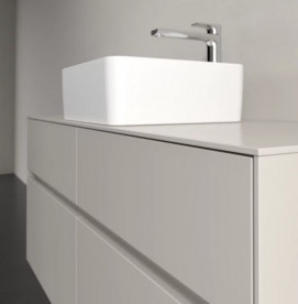 Тумба под раковину Villeroy & Boch Collaro 120х50 см ДСП мягкий серый C04100VK