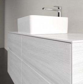 Тумба под раковину Villeroy & Boch Collaro 120х50 см ДСП белое дерево C04100E8