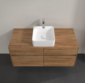Тумба под раковину Villeroy & Boch Collaro 120х50 см ДСП дуб канзас C04100RH