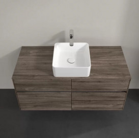 Тумба під раковину Villeroy & Boch Collaro 120х50 см ДСП кам'яний дуб C04100RK
