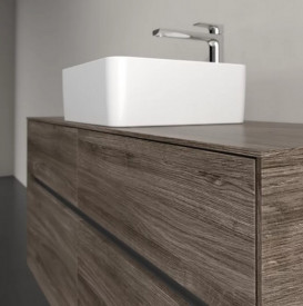 Тумба під раковину Villeroy & Boch Collaro 120х50 см ДСП кам'яний дуб C04100RK