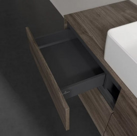 Тумба під раковину Villeroy & Boch Collaro 120х50 см ДСП кам'яний дуб C04100RK