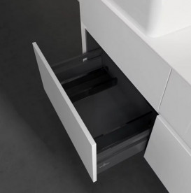 Тумба под раковину Villeroy & Boch Collaro 120х50 см МДФ глянцевый белый C04200DH