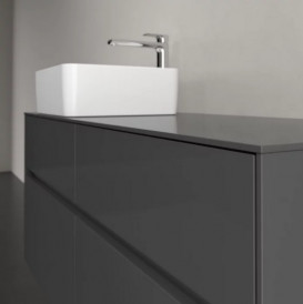 Тумба под раковину Villeroy & Boch Collaro 120х50 см МДФ глянцевый серый C04200FP