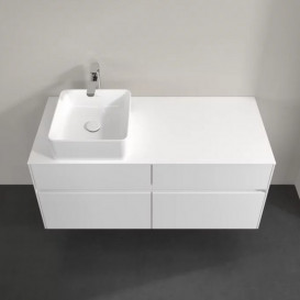 Тумба под раковину Villeroy & Boch Collaro 120х50 см ДСП матовый белый C04200MS