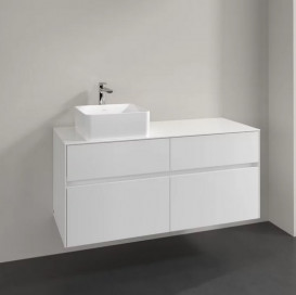 Тумба под раковину Villeroy & Boch Collaro 120х50 см ДСП матовый белый C04200MS