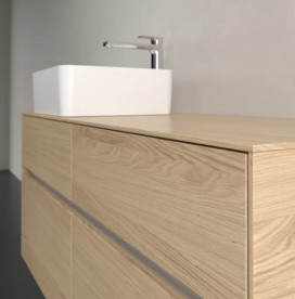 Тумба під раковину Villeroy&Boch Collaro 120х50 см ДСП північний дуб C04200VJ