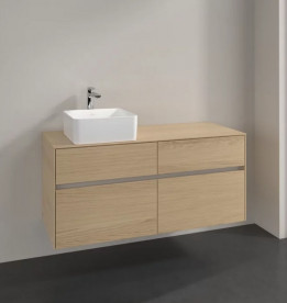 Тумба під раковину Villeroy&Boch Collaro 120х50 см ДСП північний дуб C04200VJ