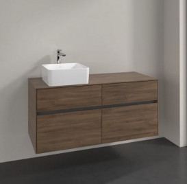 Тумба под раковину Villeroy & Boch Collaro 120х50 см ДСП дуб аризона C04200VH