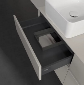 Тумба под раковину Villeroy & Boch Collaro 120х50 см ДСП мягкий серый C04200VK