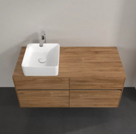 Тумба під раковину Villeroy & Boch Collaro 120х50 см ДСП дуб канзас C04200RH