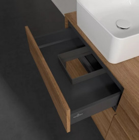 Тумба під раковину Villeroy & Boch Collaro 120х50 см ДСП дуб канзас C04200RH