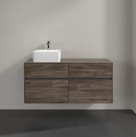 Тумба под раковину Villeroy & Boch Collaro 120х50 см ДСП каменный дуб C04200RK