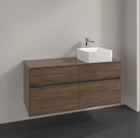 Тумба под раковину Villeroy & Boch Collaro 120х50 см ДСП дуб аризона C04300VH