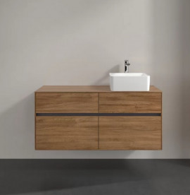 Тумба под раковину Villeroy & Boch Collaro 120х50 см ДСП дуб канзас C04300RH