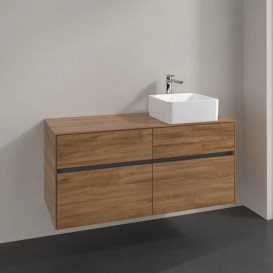 Тумба под раковину Villeroy & Boch Collaro 120х50 см ДСП дуб канзас C04300RH