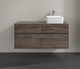 Тумба под раковину Villeroy & Boch Collaro 120х50 см ДСП каменный дуб C04300RK