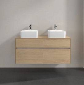 Тумба под раковину Villeroy & Boch Collaro 120х50 см ДСП северный дуб C04400VJ