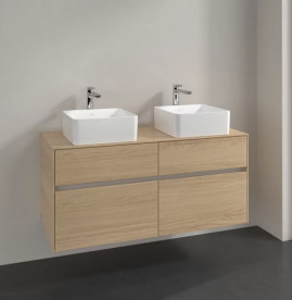 Тумба под раковину Villeroy & Boch Collaro 120х50 см ДСП северный дуб C04400VJ