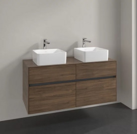 Тумба під раковину Villeroy & Boch Collaro 120х50 см ДСП дуб аризона C04400VH