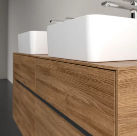 Тумба під раковину Villeroy & Boch Collaro 120х50 см МДФ дуб канзас C04400RH