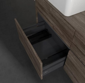 Тумба під раковину Villeroy & Boch Collaro 120х50 см ДСП кам'яний дуб C04400RK