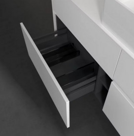 Тумба под раковину Villeroy & Boch Collaro 140х50 см ДСП матовый белый C04500MS