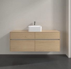 Тумба под раковину Villeroy & Boch Collaro 140х50 см ДСП северный дуб C04500VJ