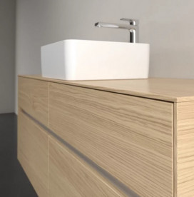 Тумба под раковину Villeroy & Boch Collaro 140х50 см ДСП северный дуб C04500VJ