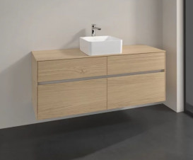 Тумба під раковину Villeroy & Boch Collaro 140х50 см ДСП північний дуб C04500VJ