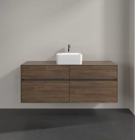 Тумба под раковину Villeroy & Boch Collaro 140х50 см ДСП дуб аризона C04500VH