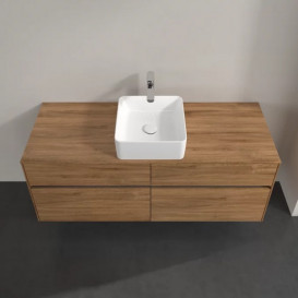 Тумба під раковину Villeroy & Boch Collaro 140х50 см ДСП дуб канзас C04500RH