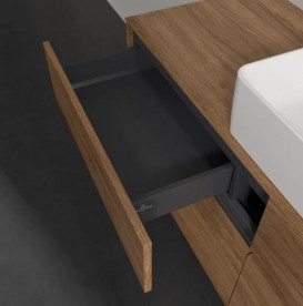 Тумба під раковину Villeroy & Boch Collaro 140х50 см ДСП дуб канзас C04500RH