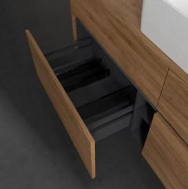 Тумба під раковину Villeroy & Boch Collaro 140х50 см ДСП дуб канзас C04500RH