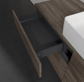 Тумба под раковину Villeroy & Boch Collaro 140х50 см ДСП каменный дуб  C04500RK