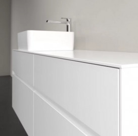 Тумба под раковину Villeroy & Boch Collaro 140х50 см ДСП матовый белый C04600MS