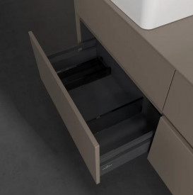 Тумба под раковину Villeroy & Boch Collaro 140х50 см ДСП трюфель серый C04600VG