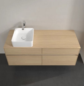 Тумба под раковину Villeroy & Boch Collaro 140х50 см ДСП северный дуб C04600VJ