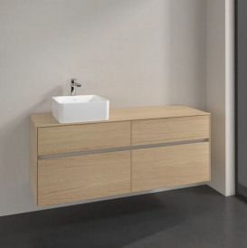 Тумба под раковину Villeroy & Boch Collaro 140х50 см ДСП северный дуб C04600VJ