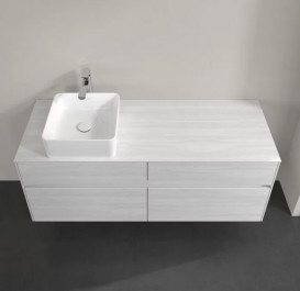 Тумба под раковину Villeroy & Boch Collaro 140х50 см ДСП белое дерево C04600E8