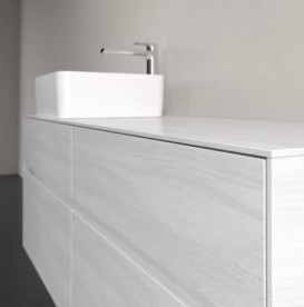 Тумба под раковину Villeroy & Boch Collaro 140х50 см ДСП белое дерево C04600E8