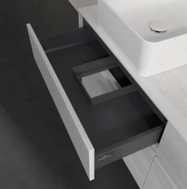 Тумба под раковину Villeroy & Boch Collaro 140х50 см ДСП белое дерево C04600E8