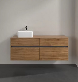 Тумба под раковину Villeroy & Boch Collaro 140х50 см ДСП дуб канзас C04600RH