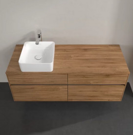 Тумба под раковину Villeroy & Boch Collaro 140х50 см ДСП дуб канзас C04600RH