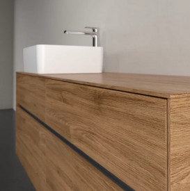 Тумба под раковину Villeroy & Boch Collaro 140х50 см ДСП дуб канзас C04600RH