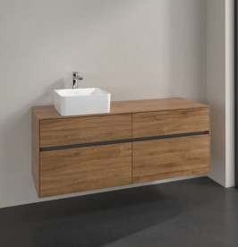 Тумба под раковину Villeroy & Boch Collaro 140х50 см ДСП дуб канзас C04600RH