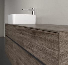 Тумба под раковину Villeroy & Boch Collaro 140х50 см ДСП каменный дуб C04600RK