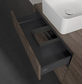 Тумба под раковину Villeroy & Boch Collaro 140х50 см ДСП каменный дуб C04600RK